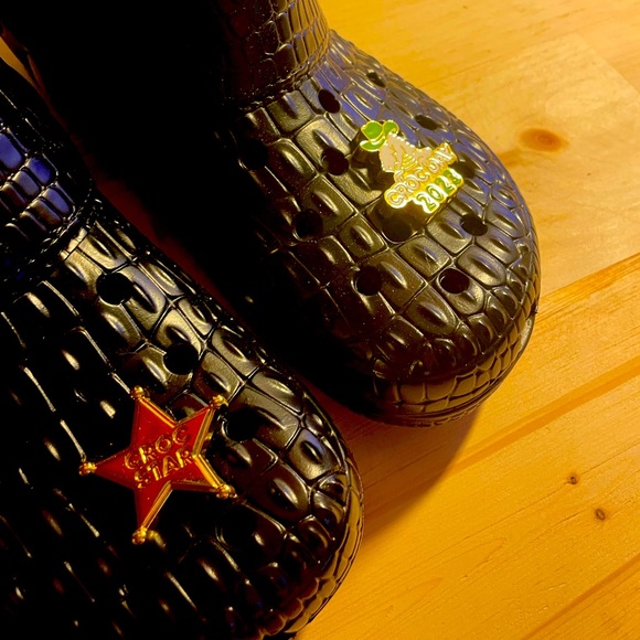 LIMITED EDITION croc cowboy boots - Picture 3 of 4